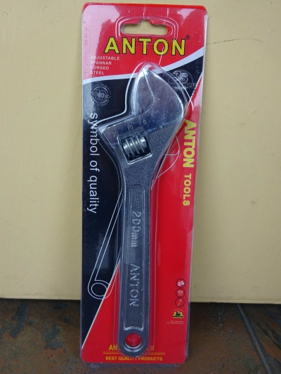 ANTON 8" ADJUSTABLE SPANNER (6 PCS/BOX)