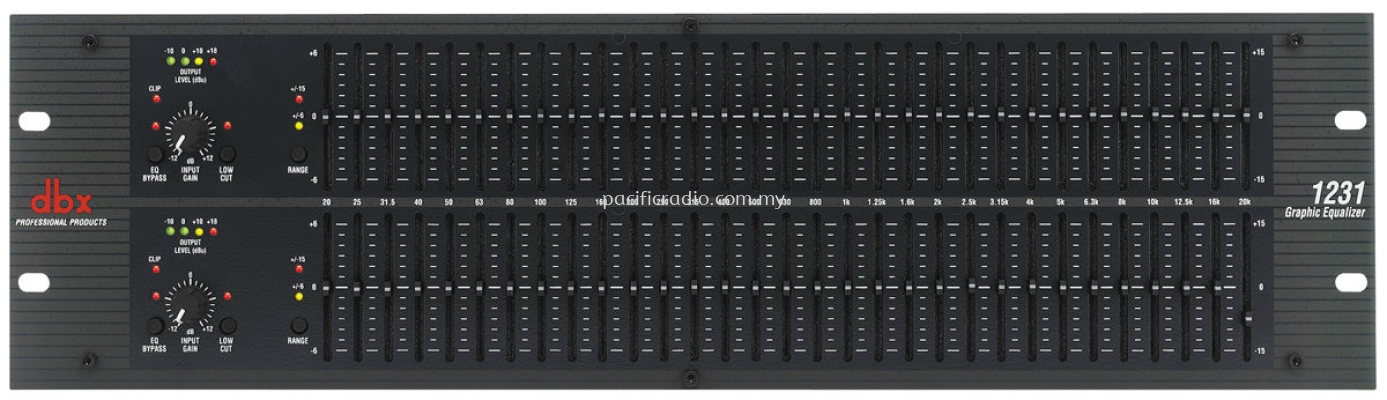 DBX 1231 Dual Channel 31-Band Equalizer