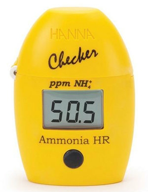 Ammonia Low, Medium and High Range HC HI733 Checker HC  Water / Liquid Analysis