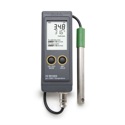 pH/pH-mV/ORP and Temperature Meters HI991002 pH Water / Liquid Analysis