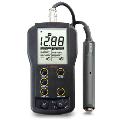 Multi-range EC Meters HI8733 Conductivity / TDS Water / Liquid Analysis