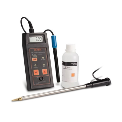 Direct Soil Activity and Solution Conductivity Measurement Kit HI993310