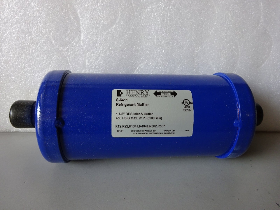 HENRY REFRIGERANT MUFFLER