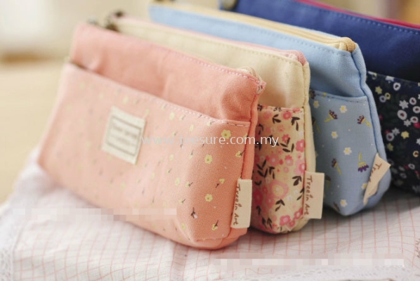 Floral Pencil Case