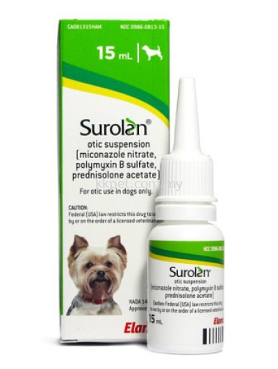 Surolan Otis & Dermatitis 15ml