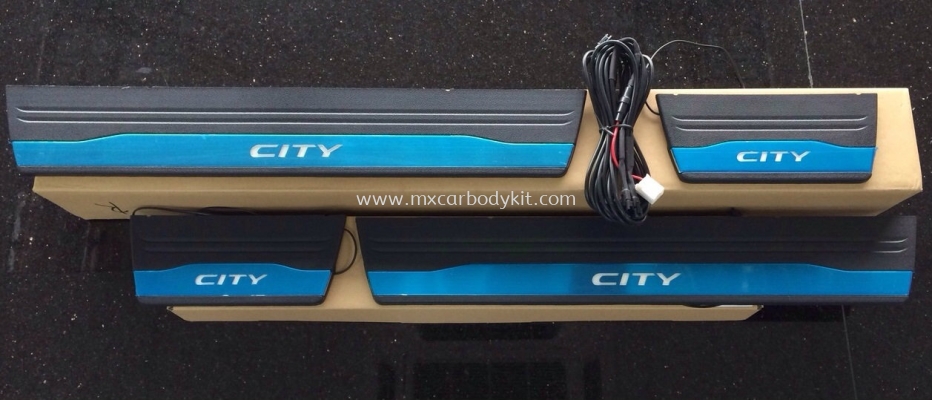 HONDA CITY 2014 SIDE SILL PLATE WITH LED