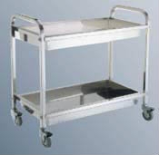 BJY-DCT-KDM (Medium) Stainless Steel Dining Trolley Stainless Steel Fabrication