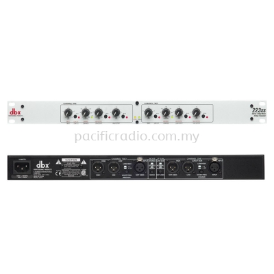 DBX 223xs Stereo 2-Way/Mono 3-Way Crossover with XLR Connectors