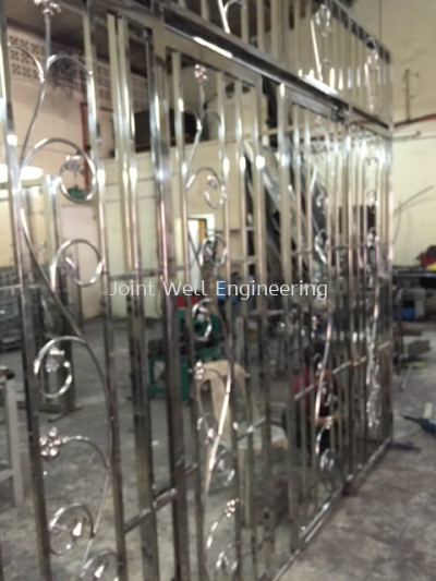 Stainless Steel Sliding Door