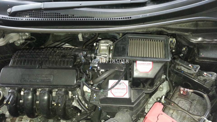 honda jazz 2015 air intake filter hurricane