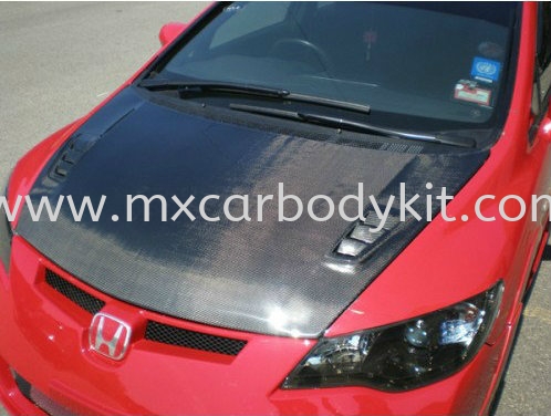 HONDA CIVIC ADVANCE RR BONNET CARBON FIBRE CIVIC FD 2006 - 2011 HONDA