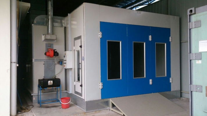 Spray Booth Oven with Base (Diesel Burner)