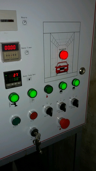 Spray Booth Oven Without Base (Infrared Burner)