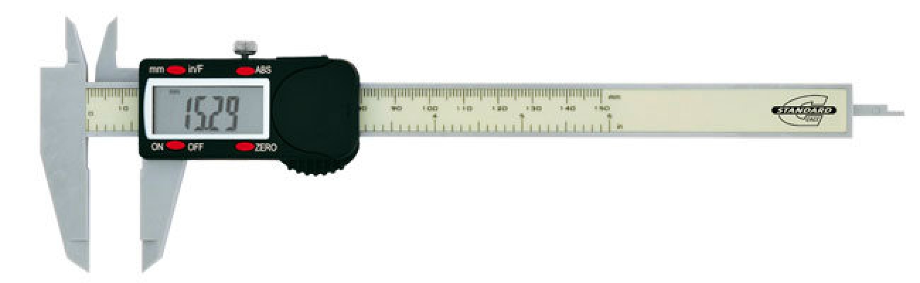 Standard gage - Electronic calipers - Electronic polycarbonate caliper