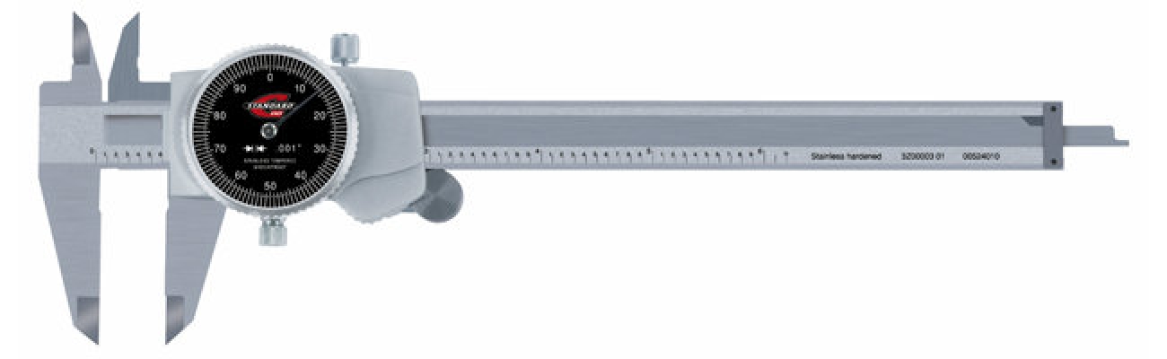 Standard gage - Dial calipers, inch