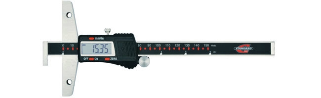 Standard gage - Depth calipers - Electronic depth calipers with hook Calipers Small Dimensional Gauging