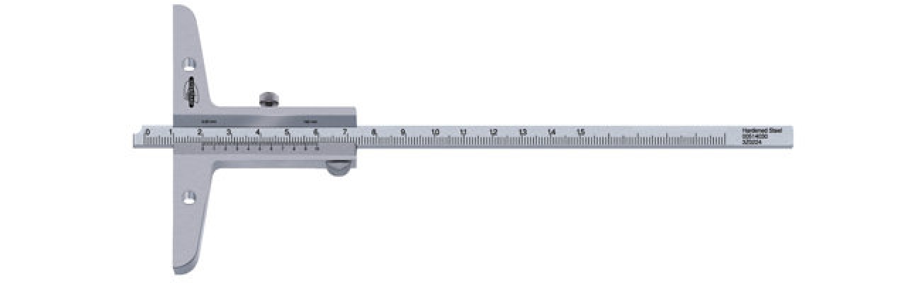 Standard gage - Depth calipers -  with vernier