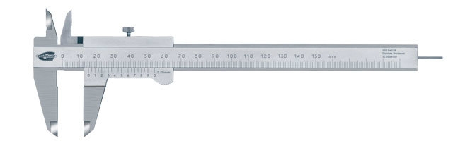 Standard gage - Vernier calipers - parallax-free Calipers Small Dimensional Gauging