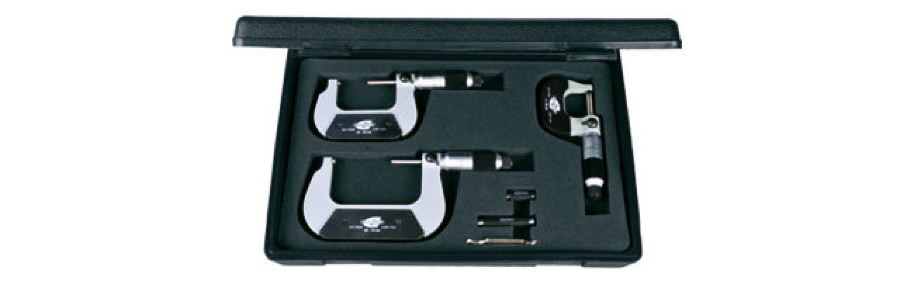 Standard gage - External micrometers - Sets of external micrometers with parallax-free readout