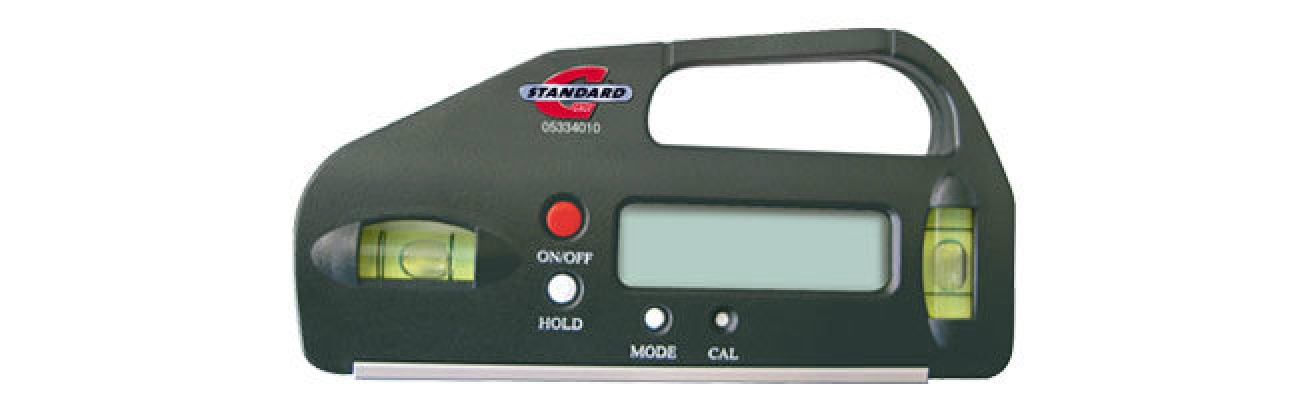 Standard gage - Pocket electronic inclinometer