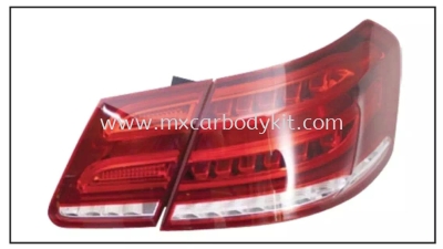 MERCEDES E-CLASS W212 2010 REAR LAMP CRYSTAL LED RED/CLEAR