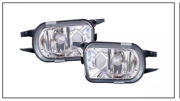 MERCEDES BENZ C-CLASS W203 2000' FOG LAMP CRYSTAL GLASS LENS