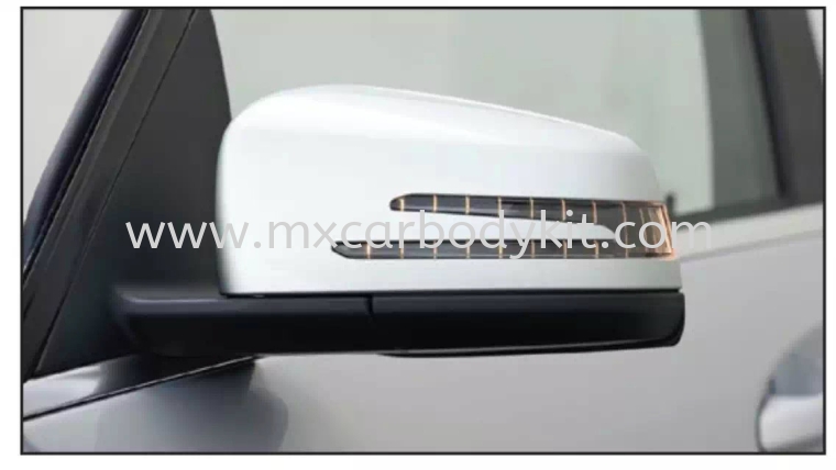 MERCEDES BENZ W204 DOOR MIRROR COVER W/ARROW + FOOT LAMP SIDE MIRROR ACCESSORIES AND AUTO PARTS