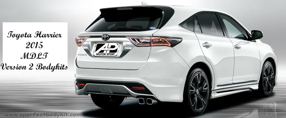 Toyota Harrier 2015 MDLT Version 2 Bodykits 