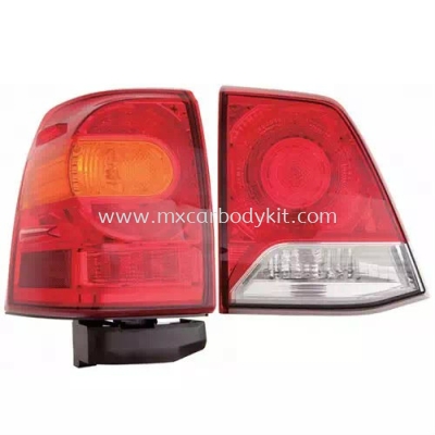 TOYOTA LANDCRUISER FJ200 2013 REAR LAMP CRYSTAL LED RED/CLEAR