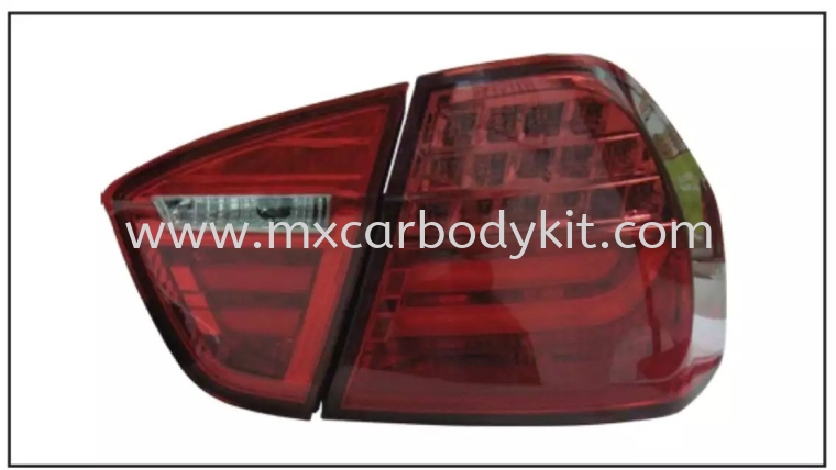 BMW E90 2005 REAR LAMP CRYSTAL LED + LIGHT BAR RED TAIL LAMP ACCESSORIES AND AUTO PARTS