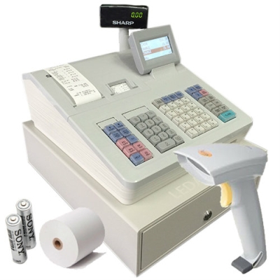 [Economy Plus] SHARP XE-A307 CASH REGISTER + BARCODE SCANNER