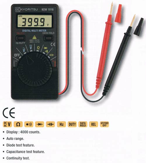 Kyoritsu-1018 Kyoritsu Tester Meter