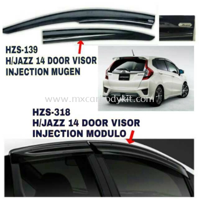 HONDA JAZZ 2014 DOOR VISOR 