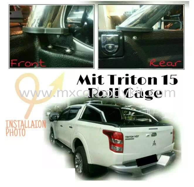 MITSUBISHI TRITON 2015 ROLL CAGE  MITSUBISHI TRITON  4 X 4