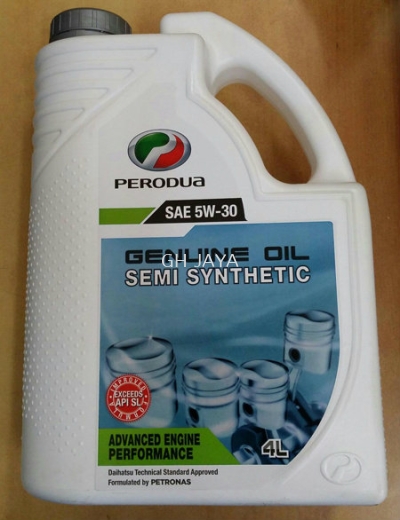 Perodua Genuine Oil Semi Synthetic SAE 5W-30 (4L)