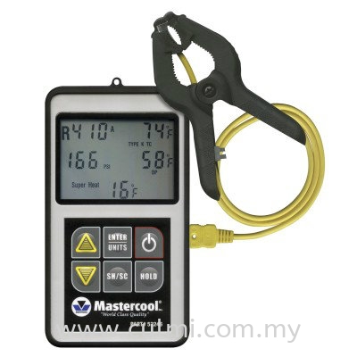 MASTERCOOL 52246 COMPACT SUBCOOL/SUPERHEAT CALCULATOR