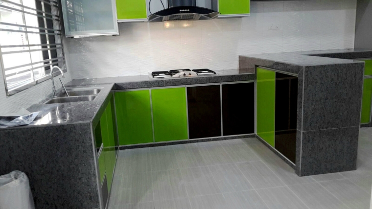  Permas Jaya Aluminium Kitchen Cabinet