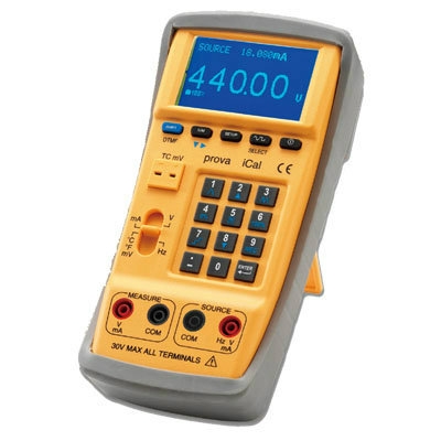 Documenting Multifunction Calibrator-Prova iCal Calibrator Electrical Inspection