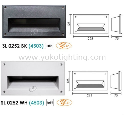 SL0252 OUTDOOR STEP LIGHT 