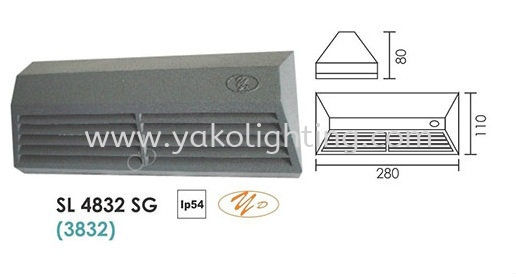 SL4832 OUTDOOR STEP LIGHT OUTDOOR 