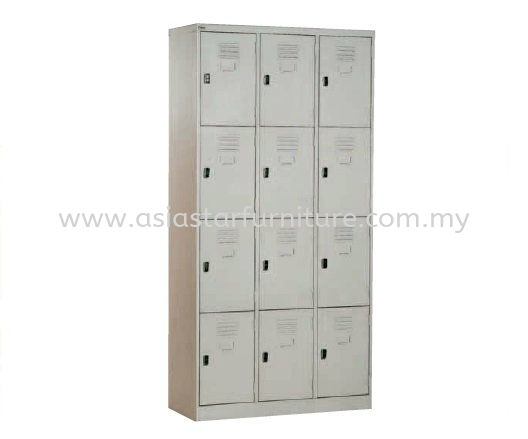 12 COMPARTMENT STEEL LOCKER - klang | bangi | kajang