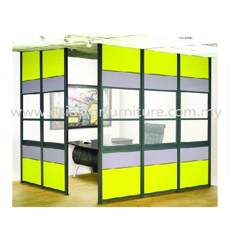 FULL HEIGHT OFFICE PARTITION SYSTEM - Partition Workstation KL Eco City | Partition Workstation Kuchai Lama | Partition Workstation Bandar Kinrara | Partition Workstation Bukit Jalil