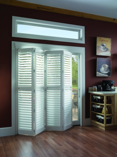 Vinyl Shutter Sliding Door