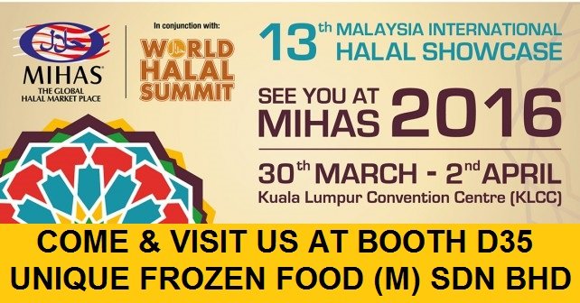 13th Malaysia International Halal Showcase (MIHAS)