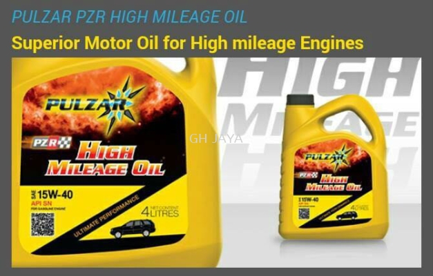 PULZAR PZR HIGH MILEAGE OIL