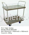 PE-2 Tiers Trolley Ƴ Ƴ