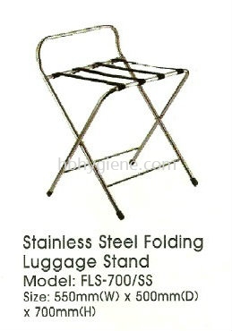 Stainless Steel Folding Luggage Stand