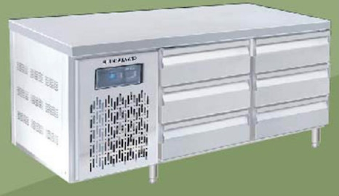 DRAWER COUNTER CHILLER - 3 DECKS