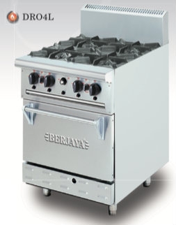 DELUXE RANGE OVEN C/W OPEN BURNER