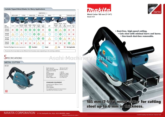 Metal Cutting Saw Model 4131